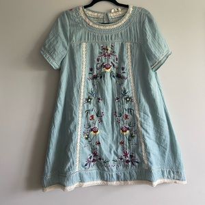 Umgee Embroidered Dress